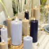 OUTDOOR LED CANDLE DUST BLUE 7.5X10CM - Image 2