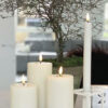 LED DINNER CANDLE WHITE 2.2X24CM 2PCS - Image 2