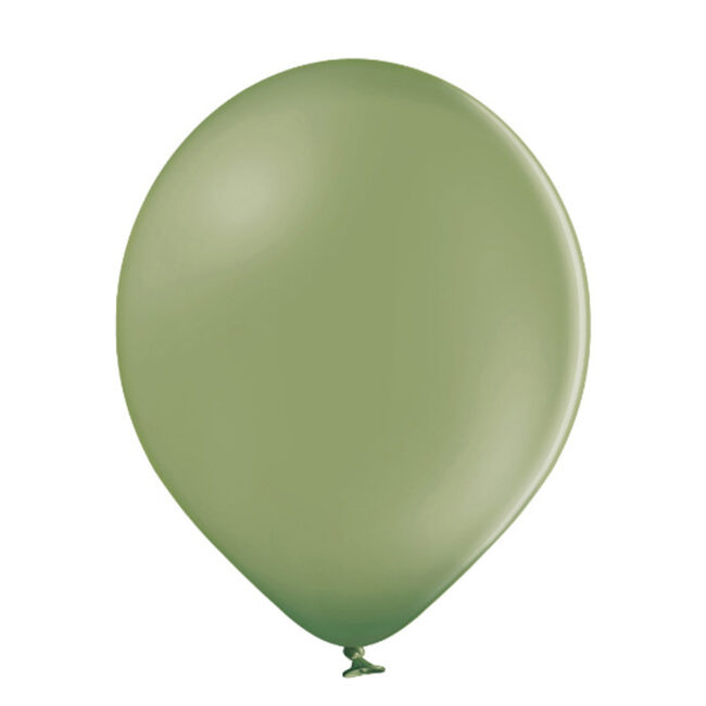 LATEX BALLOON PASTEL ROSEMARY GREEN 28CM 100PCS
