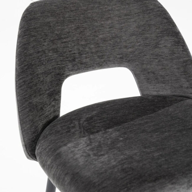 BARCHAIR ESMEE ANTHRACITE MELLOW 50X55X92CM - Image 3