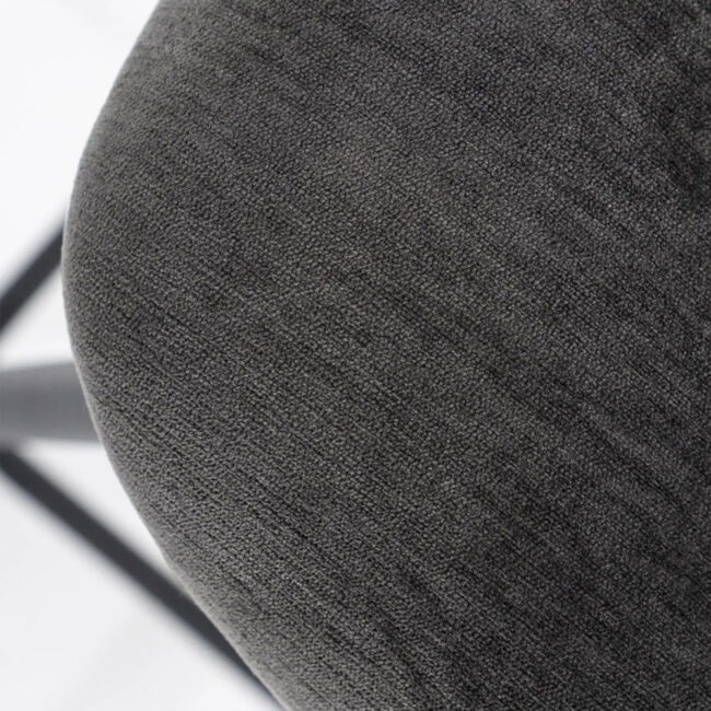 BARCHAIR ESMEE ANTHRACITE MELLOW 50X55X92CM - Image 4