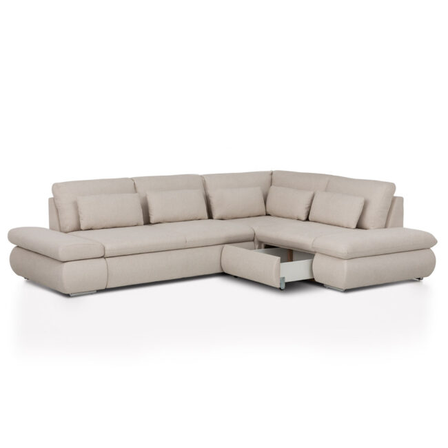 ALICE RIGHT SIDE NEW YORK BEIGE 300X224X86CM - Image 3