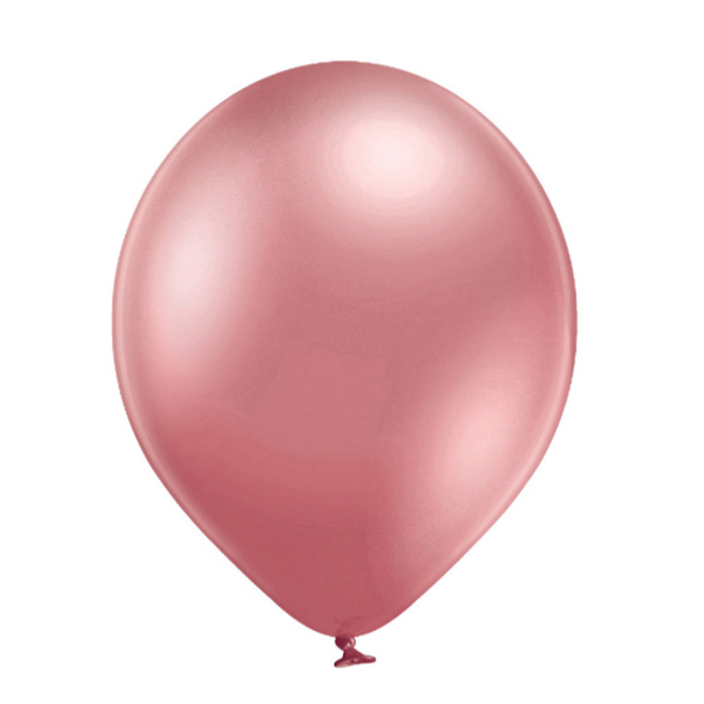 LATEX BALLOON GLOSSY PINK 100PCS