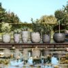 PLANTER BALL RIB ANTHRACITE 55X53CM - Image 3