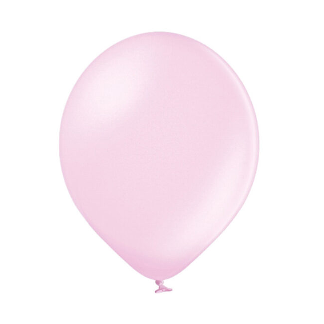 LATEX BALLOON METALLIC PINK 100PCS