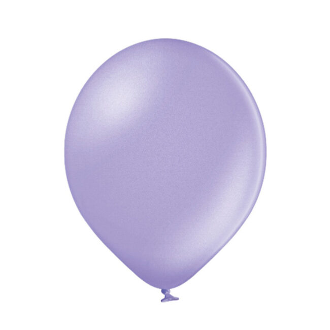 LATEX BALLOON METALLIC LAVENDER 100PCS