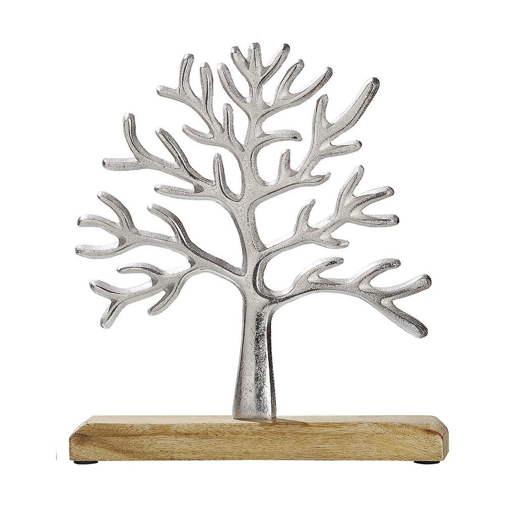 METAL TREE DECOR 21X6X25CM