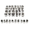 COOCKIE CUTTERS LETTERS & NUMBERS 20X20MM 34PCS - Image 2