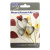 SET OF 3 COOKIE CUTTERS HEART 18-30MM