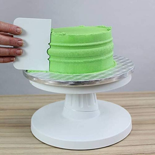 SET OF 4 PLASTIC PATTERNED SIDE SCRAPERS 109X77CM - Image 3
