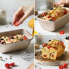 NONSTICK BAKING PAN GOLD 18.5X11.5X6.5CM - Image 2