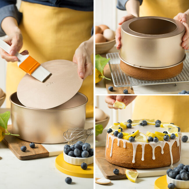 NONSTICK BAKING PAN CHIFFON GOLD 20.5X10CM - Image 3