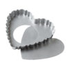 NONSTICK TART PAN HEART WITH REMOVABLE BOTTOM 25X23X3CM - Image 2