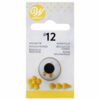 PIPING TIP ROUND CARDED NO.12