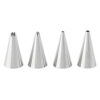 SET OF 4 PIPING TIPS ROUND & STAR - Image 2
