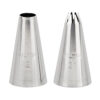 SET OF 2 PIPING TIPS ROUND & STAR - Image 2