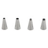SET OF 4 PIPING TIPS ROUND & STAR - Image 2