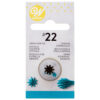 PIPING TIP OPEN STAR NO.22