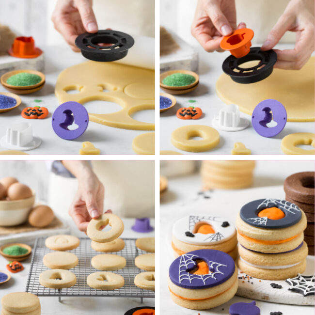 SET OF 4 COOKIES CUTTERS HALLOWEEN 6X2.2CM - Image 3