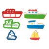 SET OF 3 COOKIE CUTTERS SWEET GAME BATTLESHIP