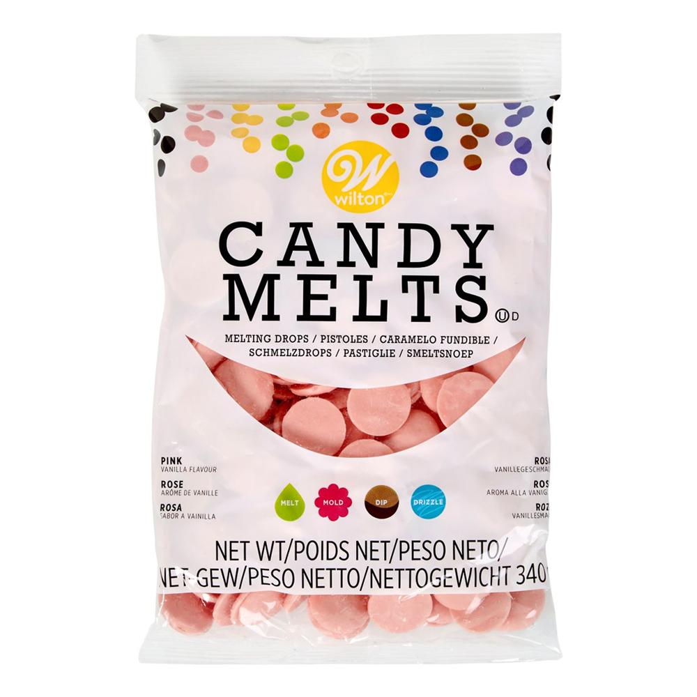 CANDY MELTS PINK 340G - Pergamos