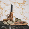CANDLEHOLDER GUN GOLD 12X12CM - Image 3