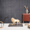 GOLDEN LION WITH MONKEY 20X8X15.5CM - Image 5
