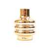CANDLEHOLDER BUBBLE GOLD 7X7X10CM