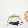 PLANTER ORGANIC SHAPE WHITE 19X19X13CM - Image 2