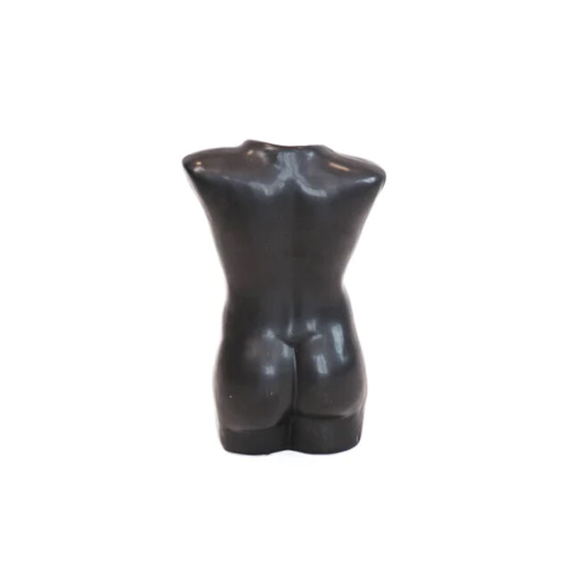 VASE MALE BODY BLACK 15X9X24CM - Image 5