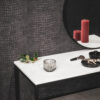 TEALIGHT HOLDER SMOKEY 8X6.5CM - Image 2