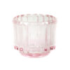 TEALIGHT HOLDER PINK 8X6.5CM