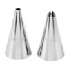 SET OF 2 PIPING TIPS ROUND & STAR - Image 2