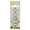 SET OF 2 PIPING TIPS ROUND & STAR