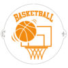 STENCIL BASKETBALL 25CM