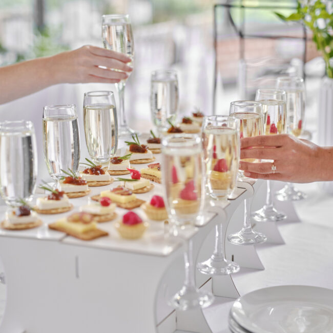 GRAZING BOARD & DRINK STAND 80X20CM - Image 3