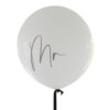 LATEX BALLOON MR WHITE 91CM