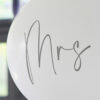 LATEX BALLOON MRS WHITE 91CM - Image 3