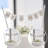 CAKE TOPPER BUNTING MR & MRS 21.5X15CM - Image 2