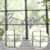 BUNTING MR & MRS BLACK & WHITE 200X7CM - Image 2