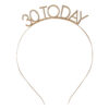 HEADBAND 30 TODAY 13X16CM