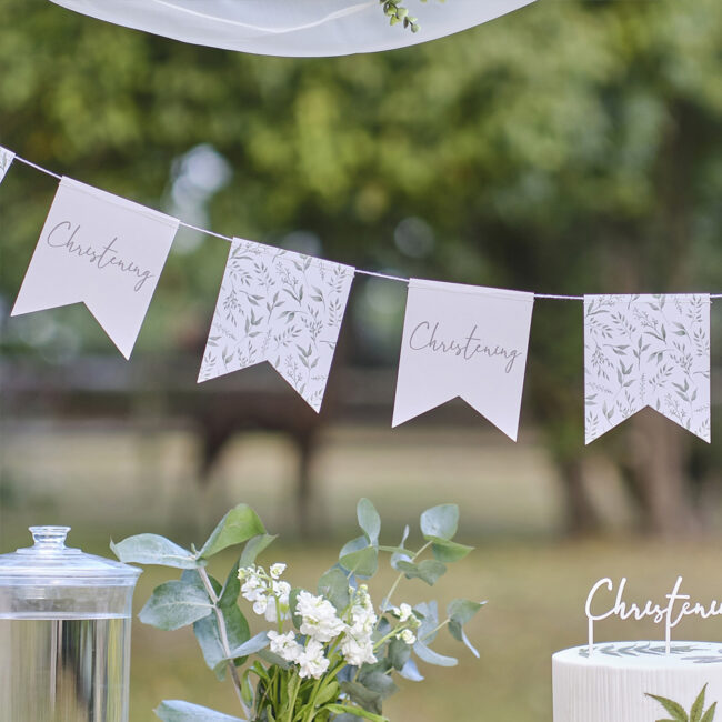 BUNTING BOTANICAL CHRISTENING 2M - Image 3