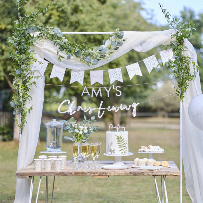 BUNTING BOTANICAL CHRISTENING 2M - Image 4