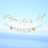 BUNTING MR & MRS CUSTOM SURNAME - Image 2
