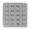 EDIBLE JELLY DIAMONDS CLEAR 10MM 20PCS - Image 2