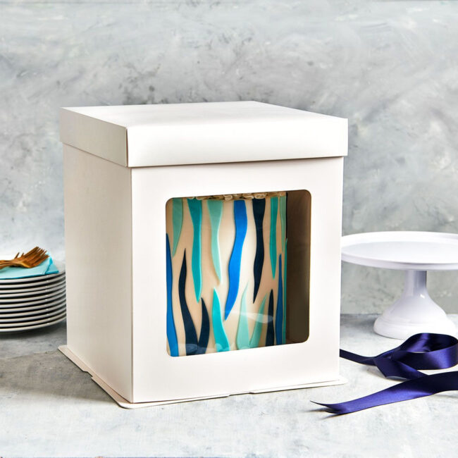 BAKERY BOX WHITE 260X260X294MM - Image 3
