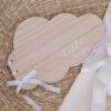 GUEST BOOK WOODEN CLOUD HELLO BABY 26X17CM - Image 2