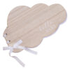 GUEST BOOK WOODEN CLOUD HELLO BABY 26X17CM