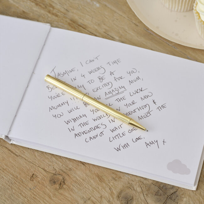 SHOWER GUEST BOOK HELLO BABY 22X16CM - Image 3