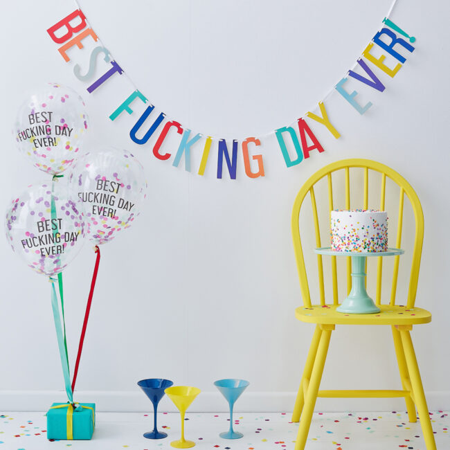 CANDLE F*CK YOU'RE OLD 10X10CM - Image 3